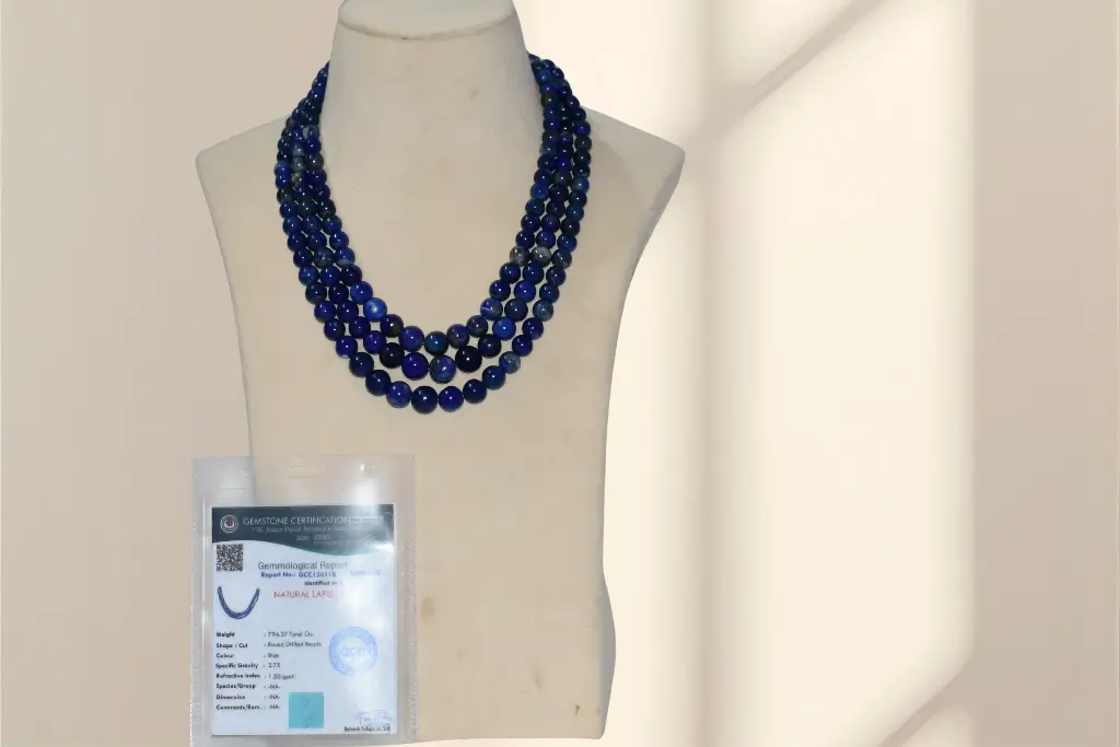 Certified Natural Lapis Lazuli (Layer 3)